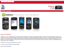 Tablet Screenshot of notifysync.co.uk