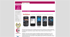 Desktop Screenshot of nhs.notifysync.co.uk